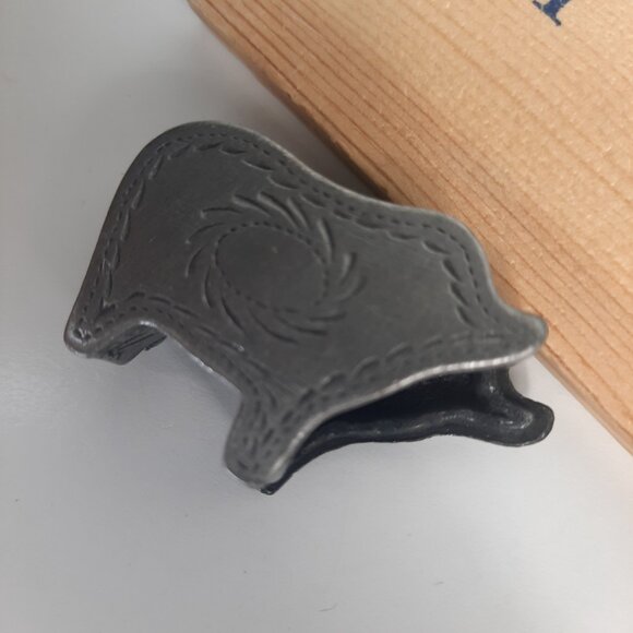 Vintage Pig 1970s Torino Jewelry Box set Earrings & Necklace Pig Theme Farmhouse - Picture 11 of 14